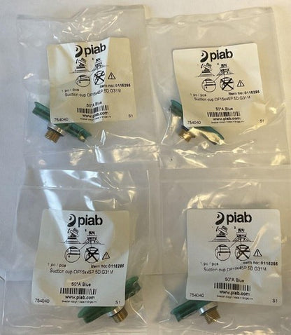 PIAB SUCTION CUP OF15x45P.5D.G31M ***LOTOF4***0