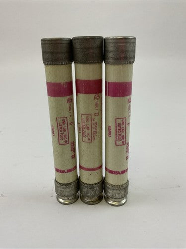GOULD SHAWMUT TRI-ONIC TRS25R TIME DELAY FUSE 600VAC 25A (LOT OF 3)3