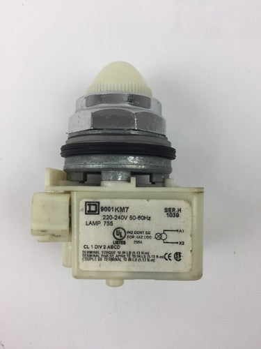 SQUARE D 9001KM7 LIGHT MODULE 220-240V 50-60HZ 0