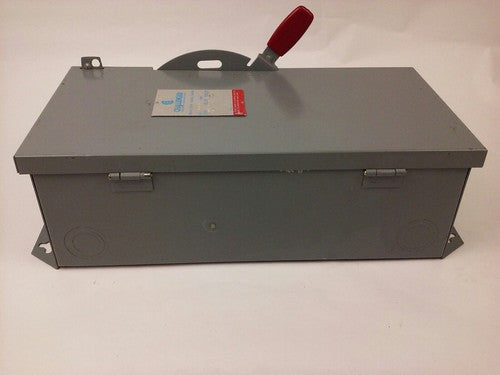 CHALLENGER HD361SNC, SAFETY SWITCH, TYPE 1 INDOOR, 30A, 600V, 3P, FUSIBLE, NEW8