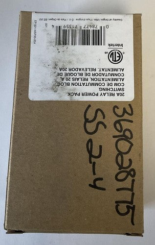 LEVITON WSP20-9D0 100/277V 902MHZ 20A RELAY POWER PACK WIRELESS SWITCH2