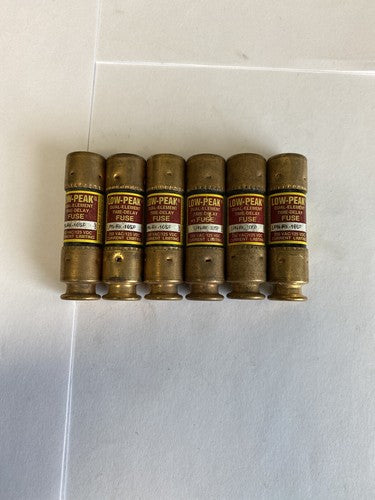 Bussmann Low-Peak LPN-RK-10SP 10A 250V Fuse "Lot of 6"0