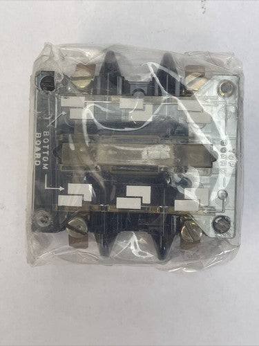 FURNAS 46ZBE20 CONTACT BLOCK 600VAC 10AMP PILOT DUTY 2N.O.5