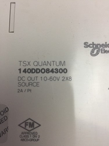 SCHNEIDER ELECTRIC 140DDO84300 DC OUTPUT 10-60VDC 2X8 2