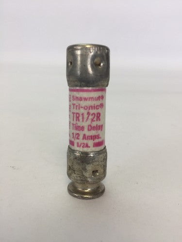 GOULD SHAWMUT TR1/2R FUSE 0.5A 250VAC (LOT OF 8)0