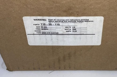 MORSE 710-55-115 SILICONE RUBBER BAND 55 GALLON DRUM/PAIL HEATER0