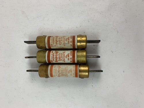 Gould Shawmut Amp-trap A2K100 100A 250VAC Fuse "Lot of 3"0