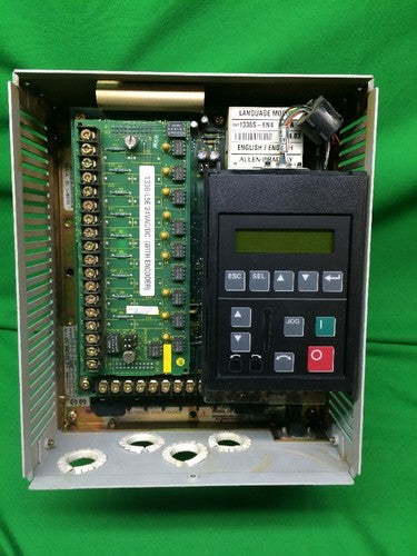 ALLEN BRADLEY 1336S-BRF05-AA-EN4-HA2-L5E, Ser. D PROGRAMMING TERMINAL,1201- HA22