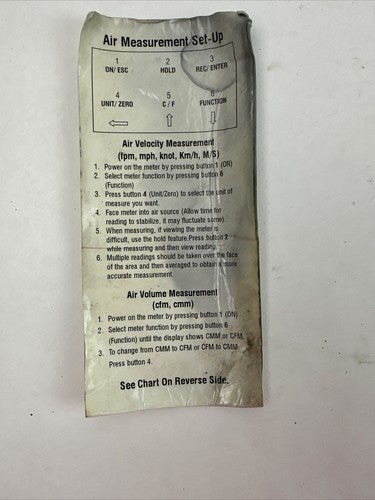 SUPCO DAVM+ DIGITAL AIR FLOW METER9