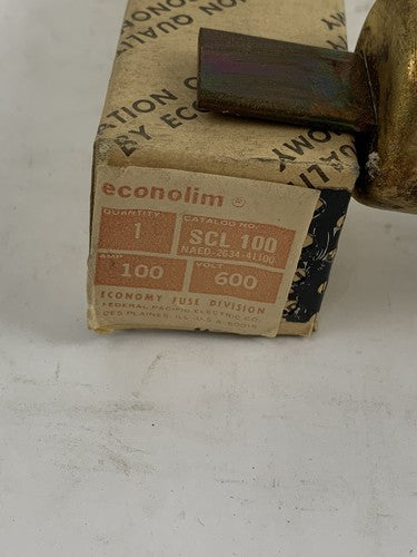 Economy Fuse SCL100 100A 600V Fuse1