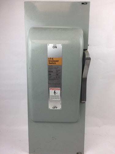 ITE SN424 HEAVY DUTY VACU-BREAK SWITCH WITH CLAMPMATIC CONTACTS 200 AMPS 240 VAC0