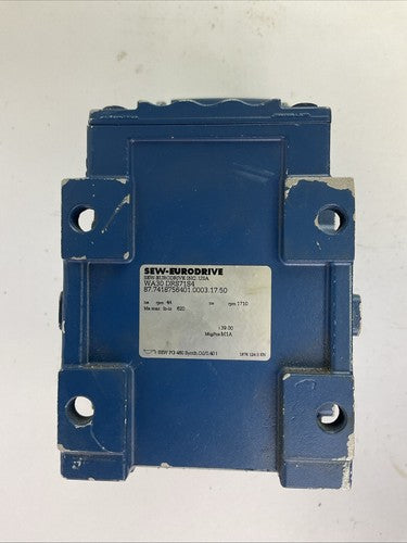 SEW-EURODRIVE WA30 DRS71S4 GEAR MOTOR Hz 60 rpm 1710/44 v230/460 YY/Y6