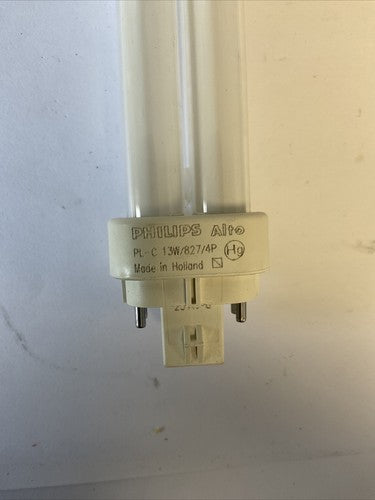 PHILIPS PL-C FLOURESCENT BULB 13W 4PIN ***LOTOF3***4