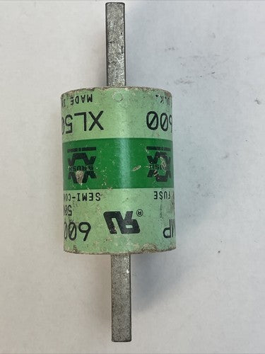 BRUSH XL50F600 SEMI-CONDUCTOR FUSE 600AMP 500VAC4