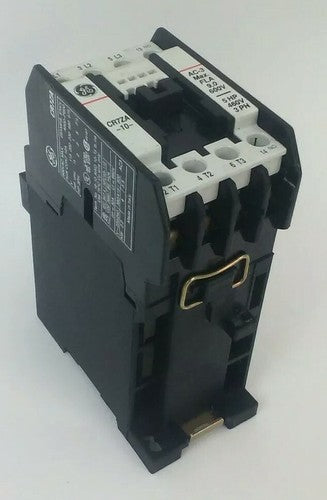 GENERAL ELECTRIC CR7ZA CONTACTOR 600V 25A 3PH 7.5HP 24VDC COIL W/ CR7XS13J 0