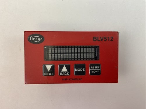 FIREYE BLV512 DISPLAY DELUXE1