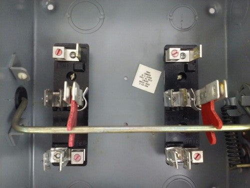 CHALLENGER GD222SN, SAFETY SWITCH, 60A, 240V, SINGLE PHASE FUSIBLE, 10 H.P. NEW 5