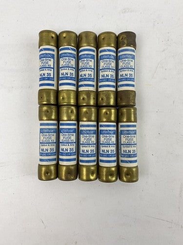 Littelfuse NLN35 35A 250V Fuse "Lot of 10"0