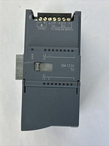 SIEMENS 6ES7 231-5QD30-0XB0 SIMATIC S7-1200 THERMOCOUPLE MODULE SUPPLY 24VDC0