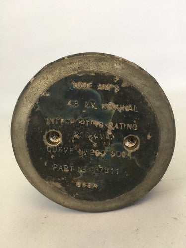 ITE 427511 CURRENT LIMITING FUSE 100E AMPS 4.8KV 1