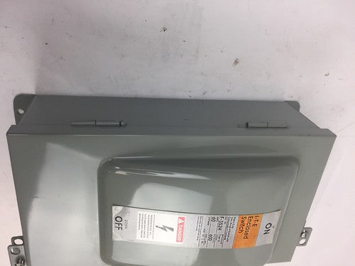ITE F352H FUSIBLE SAFETY SWITCH 60 AMP 3POLE 600 VOLT WITH 3 60 AMP FUSE4