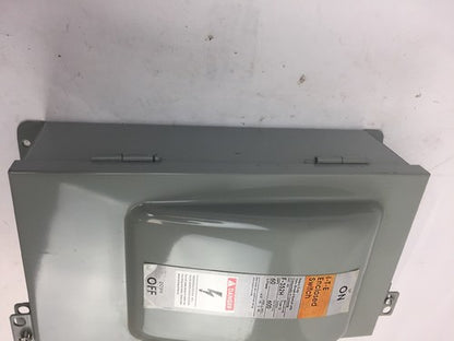 ITE F352H FUSIBLE SAFETY SWITCH 60 AMP 3POLE 600 VOLT WITH 3 60 AMP FUSE4