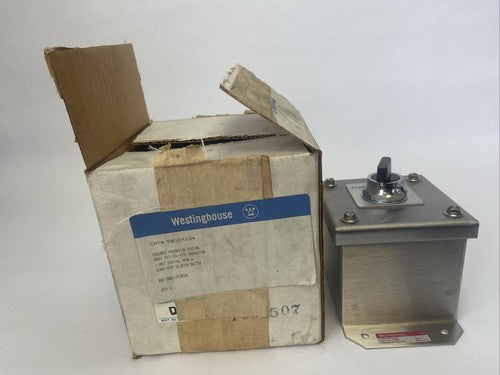 WESTINGHOUSE PB1EK1S4 START-STOP SWITCH ENCLOSED PUSHBUTTON STATION OIL-TITE0