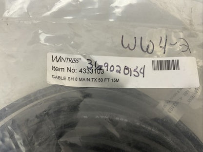 WINTRISS 4333103 CABLE SH 8 MAIN TX 50FT 15M1