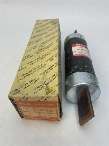 ECONOMY EOS250 ECO ONE TIME FUSE 250AMP 600VAC0