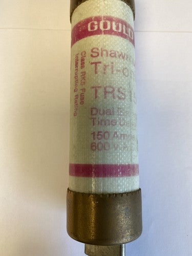 Gould Shawmut Tri-Onic TRS150R 150A 600V Fuse "Lot of 2"3