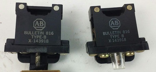 ALLEN BRADLEY X143918 OVERLOAD RELAY W/ AUTOMATIC RESET, BUL 709, SIZE 0 & 1,6