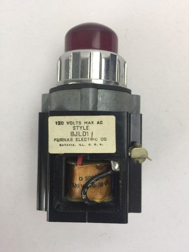 FURNAS BJLD11 OIL TIGHT PILOT LIGHT 120VAC 2