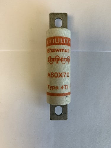 Gould Shawmut Amp-trap A60X70 Type 4TI 70A 600V Fuse "Lot of 3"1