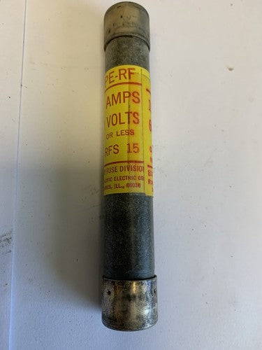 Economy Fuse RFS15 15A 600V Fuse "Lot of 10"2