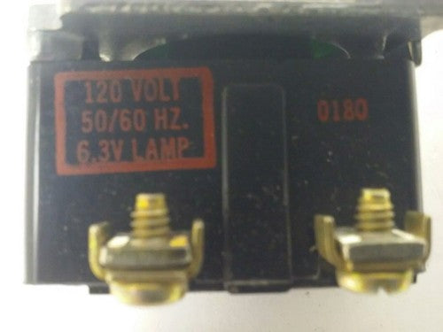 CUTLER HAMMER, 10250T35, 10250T, STD. IND. LIGHT, 120V, 50/60HZ, 6.3V LAMP, NEW1