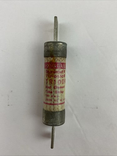 GOULD SHAWMUT TRI-ONIC TR100R DUAL-ELEMENT TIME DELAY FUSE 250VAC 10A (LOT OF 4)1