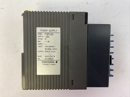 YOKOGAWA F3PU30-0N POWER SUPPLY OUTPUT 5VDC 6A INPUT 100-240VAC 100VA1