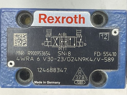 REXROTH 4WRA 6 V30-23/G24N9K4/V-589 VALVE1