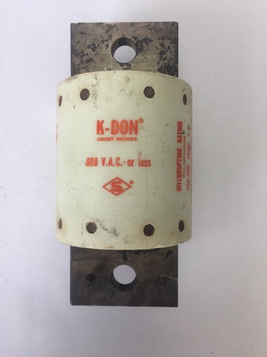 SHAWMUT A4BY2000 AMP-TRAP CURRENT LIMITING FUSE FORM 480 TYPE 55AL 600VAC K-DON 4