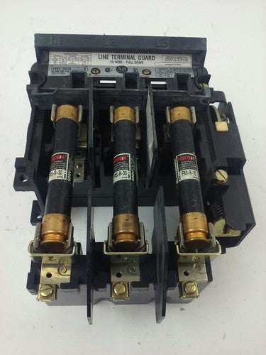 ALLEN BRADLEY 1494V-DS30 SER. A, FUSIBLE SWITCH, 3PH, 3P, 30A, 600V,1494V-FSR6330