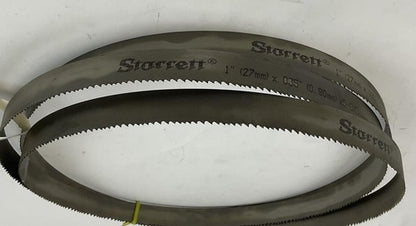 STARRETT 99297-11-01 BANDSAW BLADE 11'1"  X 1" THCK:0351