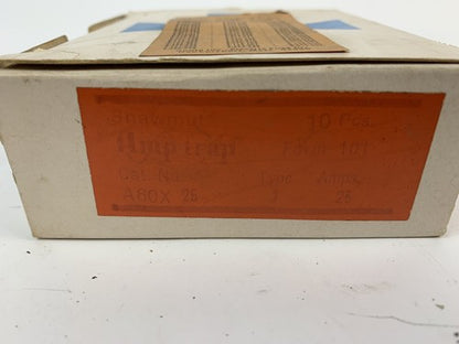 Gould Shawmut Amp-trap A60X25 Form 101 25A 600V Fuse "Lot of 10"1