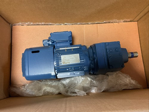 SEW-EURODRIVE R47 DRN90S4/BE2HR GEAR MOTOR HZ 60 rpm 1762/91 V230/460 YY/Y0