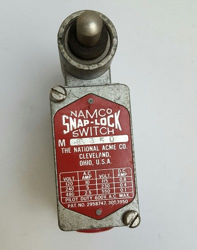 NAMCO SNAP LOCK SWITCH M8 350 120/480V 0