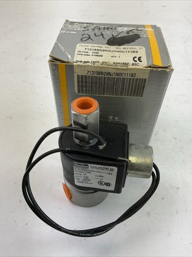 PARKER 71315SN2KNJ1N0C111B2 SOLENOID VALVE 24V 60HZ 860KPa 10WATTS 125PSI0