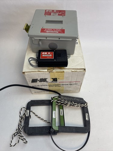 E-MON 480800D AC KILOWATTHOUR METER 4WIRE 277/480V 50-400HZ 800AMP D-MON P20