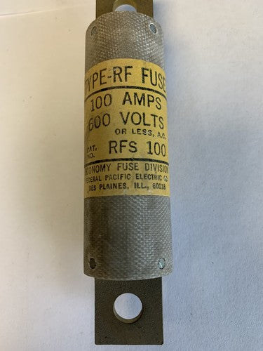 Economy Fuse RFS100 100A 600V Fuse "Lot of 3"1