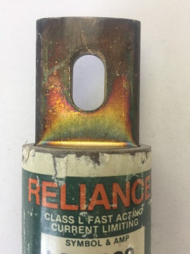 RELIANCE LCU 800 CLASS L FAST ACTING CURRENT LIMITING FUSE 800 AMPS 600 VAC 2