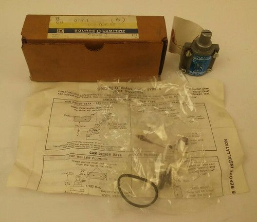 SQUARE D 31032-036-93 TURRET HEAD FOR LIMIT SWITCH, CLASS 9007 TYPE B 0