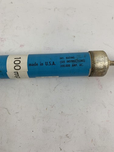 General Electric GF6B100 100A 600V Fuse "Lot of 3"5